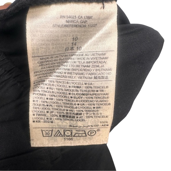 Gap Black Casual Work Dress Slacks/Pants in Size 10. - Picture 5 of 7